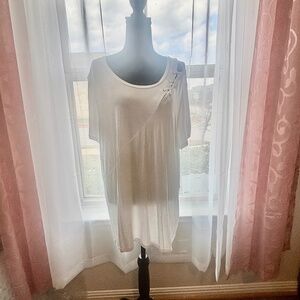 Rebel Wilson x Angels White Blouse